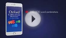 New App - Oxford Collocations Dictionary for Students of